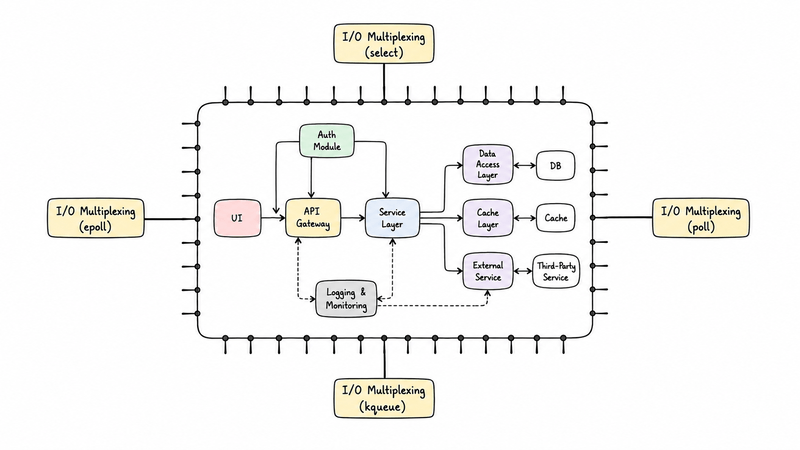 I/O Multiplexing(select, poll, epoll, kqueue)