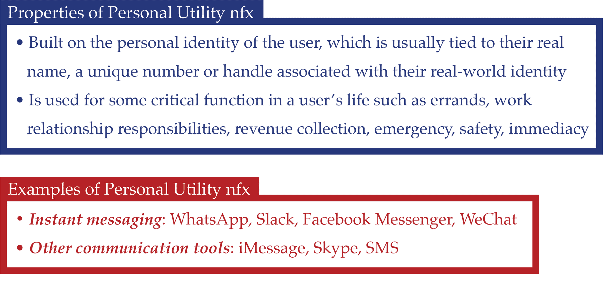 Personal Utility Examples