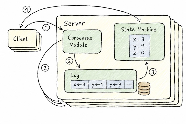 Replicated state machines